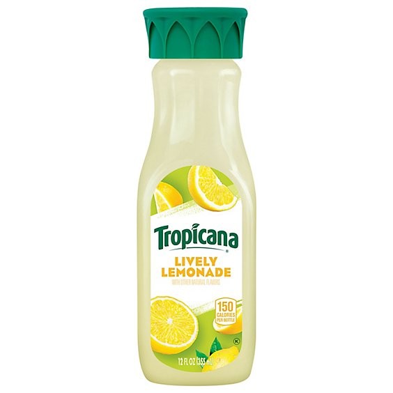 TROPICANA LEMONADE 12 OZ
