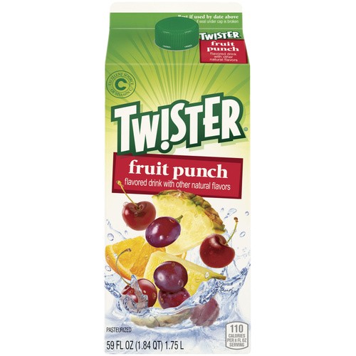 TWISTER FRUIT PUNCH                      59 OZ