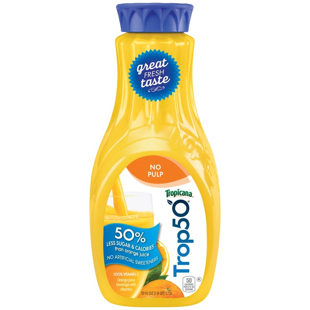 TROP50 NO PULP ORANGE JUICE 3.25 Lbs
