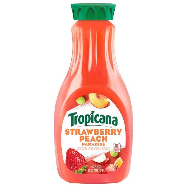 Tropicana Oz Strawberry Peach 46 OZ