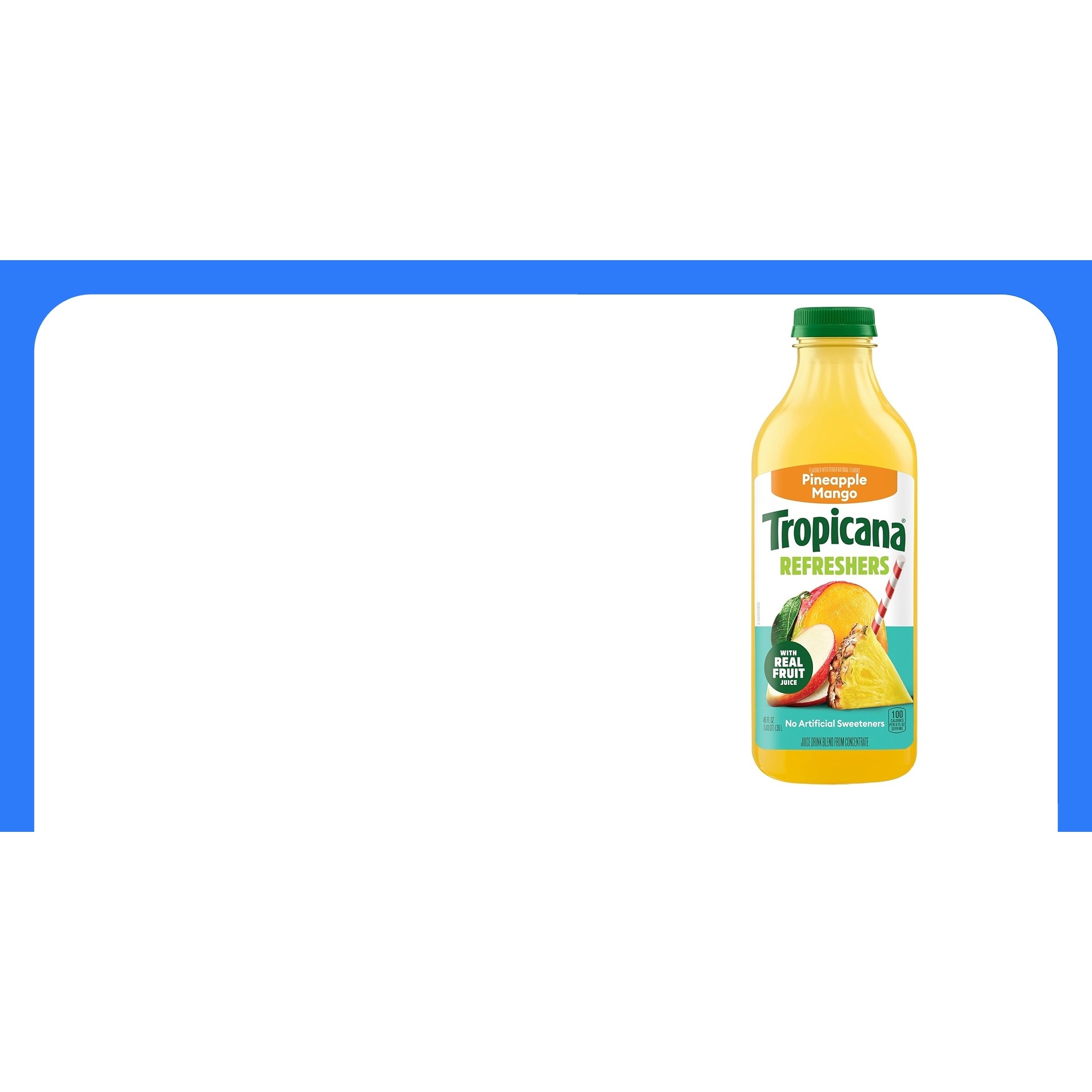 Tropicana Refreshers Oz Pineapple Mango 11 OZ