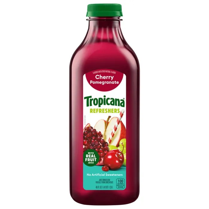 Tropicana Cherry Pomegranate Refreshers 46 OZ