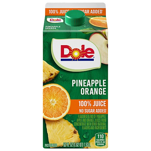 DOLE JUICE BLEND ORG/PNAPL               52 OZ