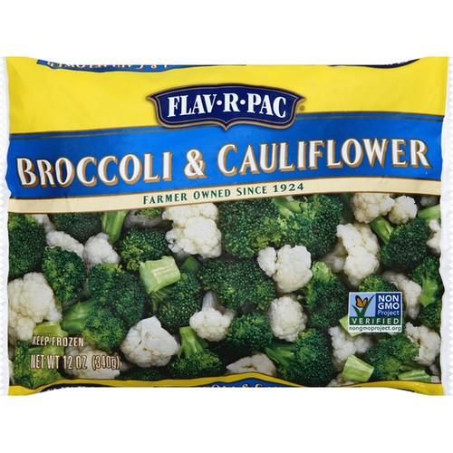 FLAV R PAC BROCCOLI & CAULIFLOWER 12 OZ