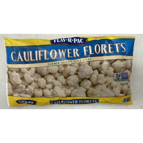 FLAVORPAC CAULIFLOWER FLORETS 12 OZ