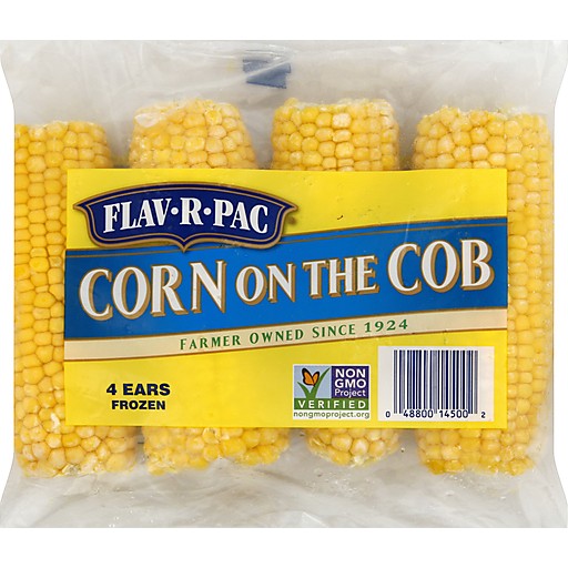 FLAV R PAC CORN ON THE COB 4 PACK        1 OZ