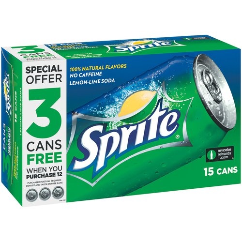 Sprite 15pk Cans 15 PACK