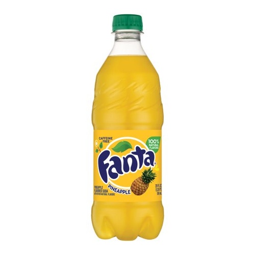 Fanta Pineapple Soda  20 OZ