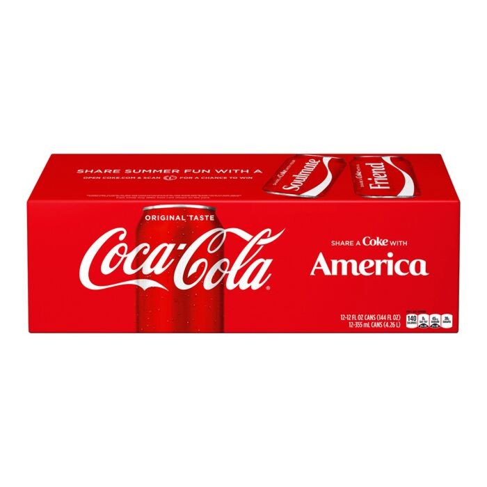 COCA COLA CLASSIC 12 PACK