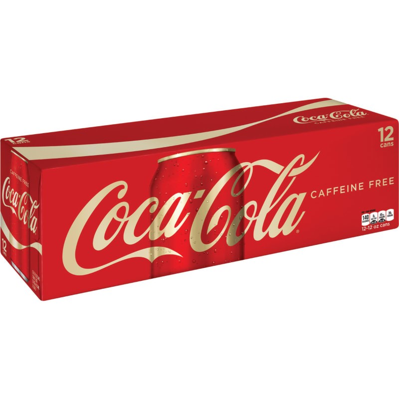 COCA CAFFFREE NEW 12 PACK