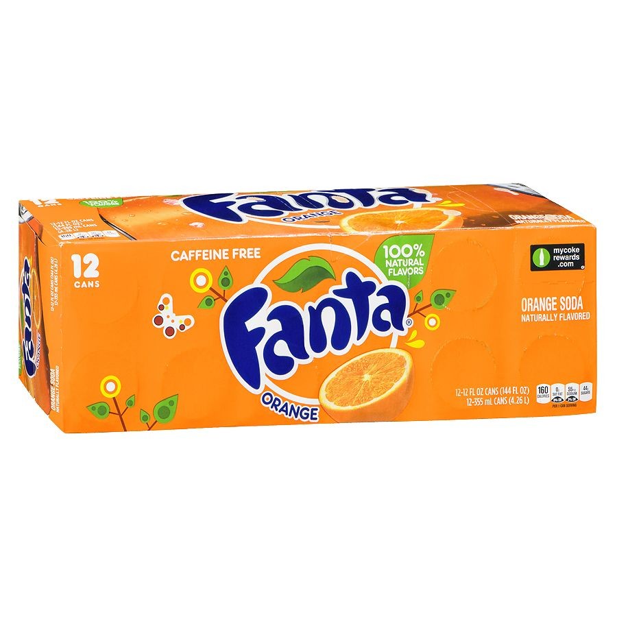 FANTA ORANGE 12 PACK