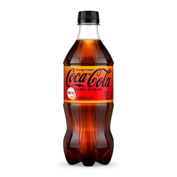 COKE ORANGE CREAM ZERO 20 OZ