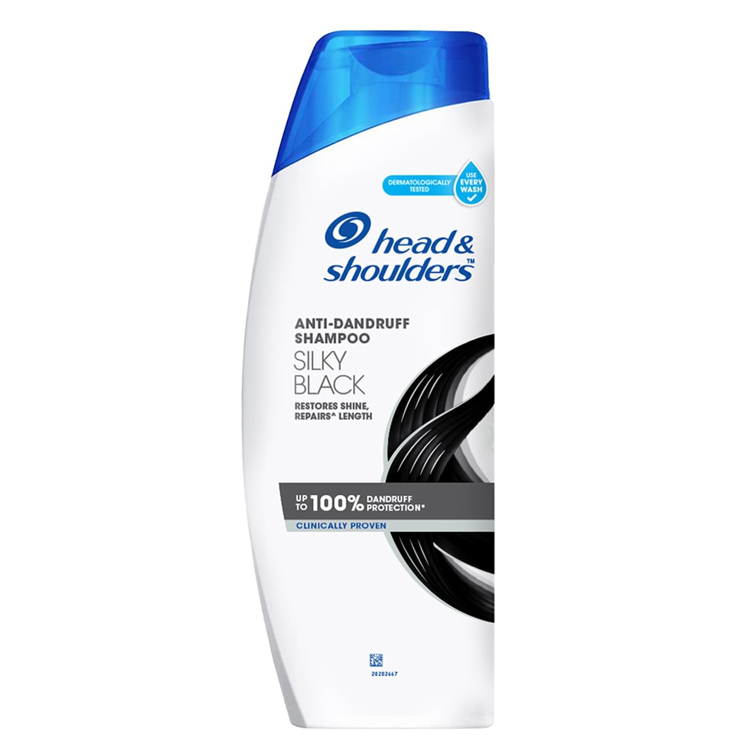 HEAD & SHOULDERS SILKY BLACK SHAMPOO 8.45 OZ