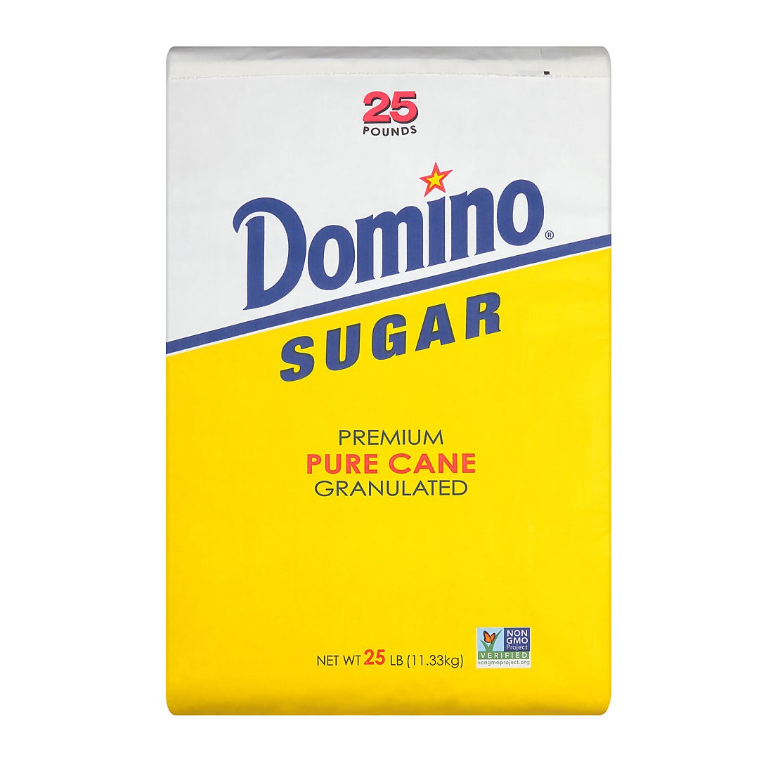 DOMINO GRANULATED SUGAR 25 LBS