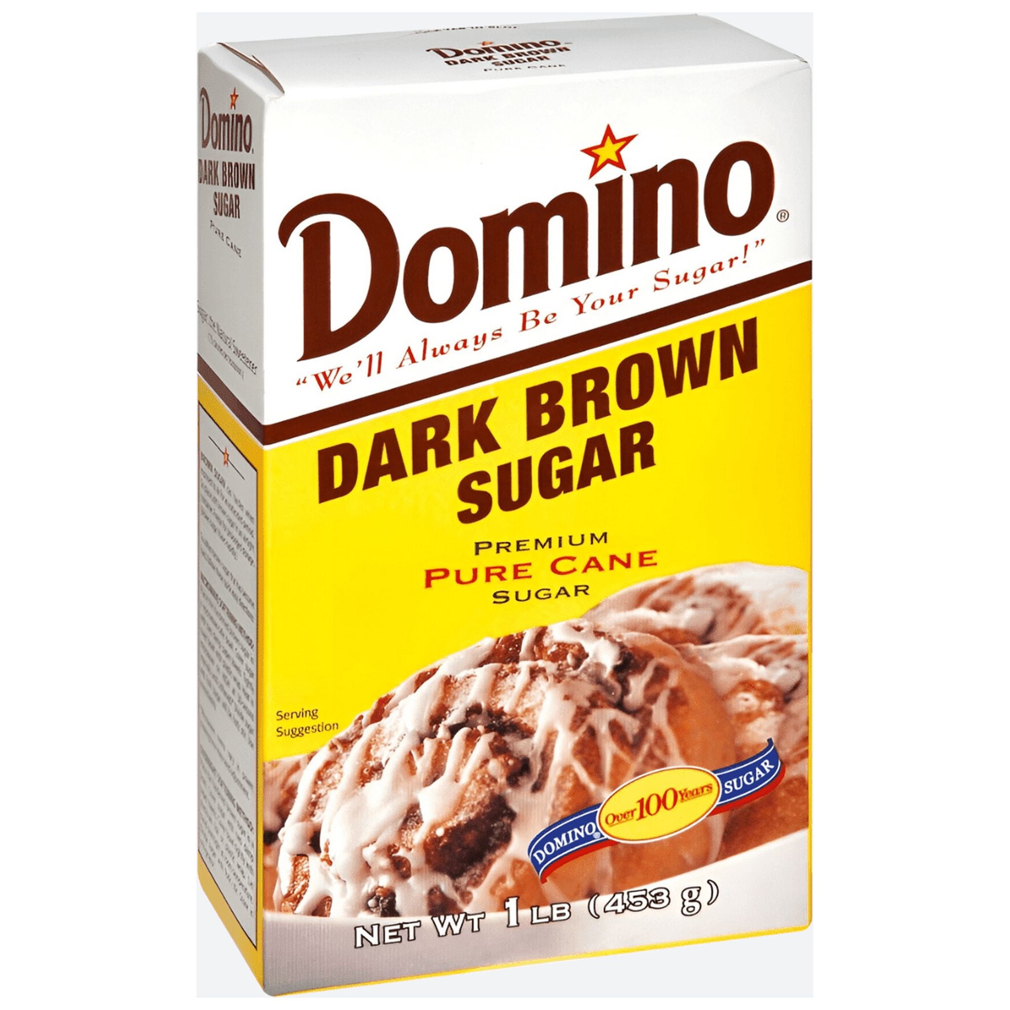 DOMINO DARK BROWN SUGAR 1 Lbs