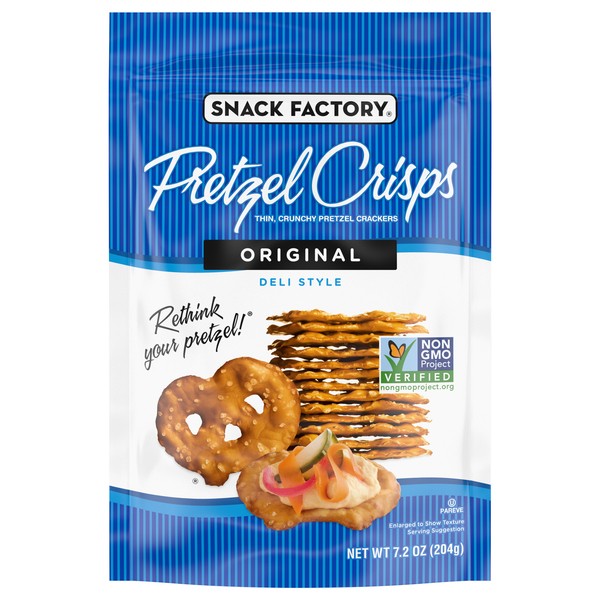 PRETZEL CRISPS ORIGINAL 7.2 OZ