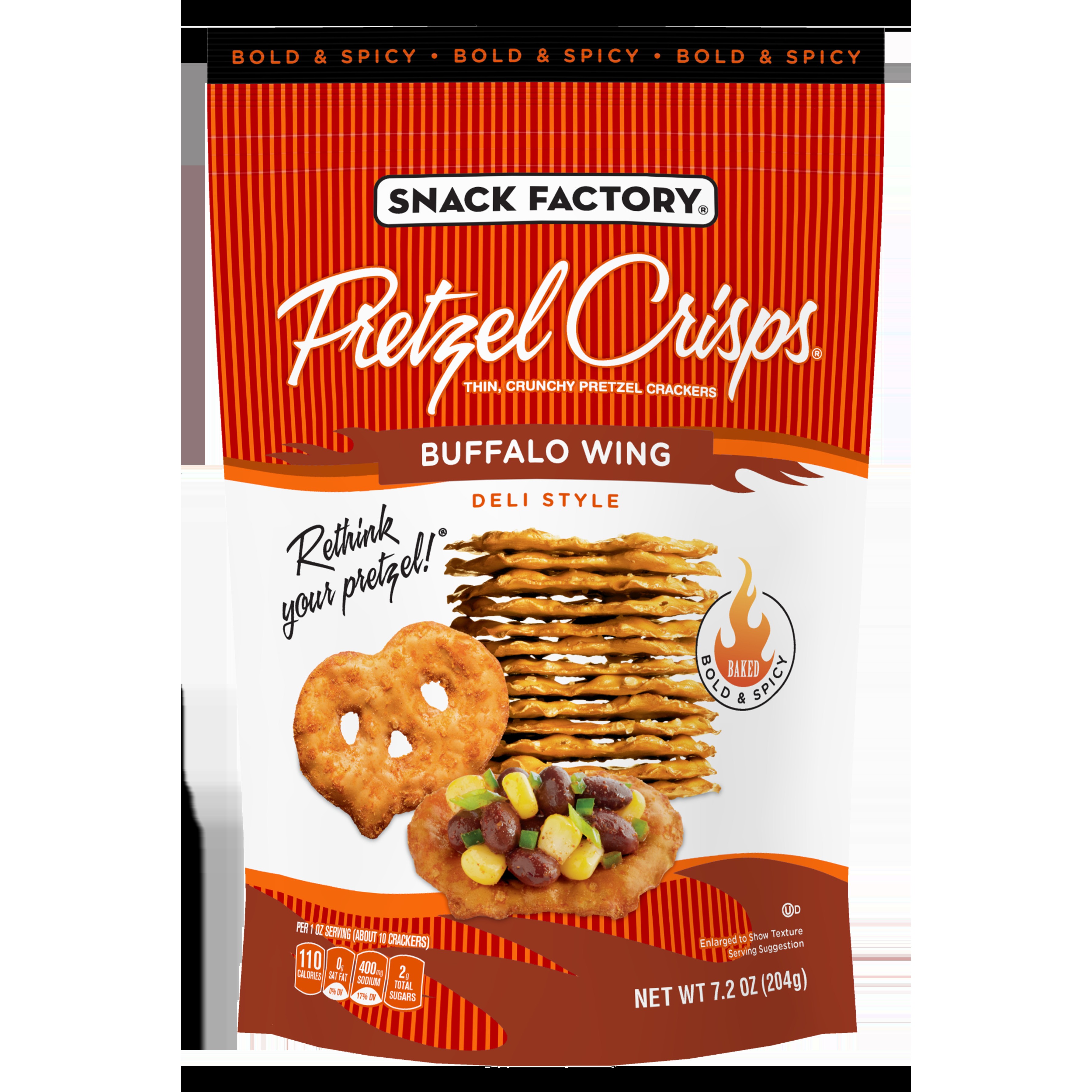 PRETZEL CRISP BUFFALO WING 1 PACK