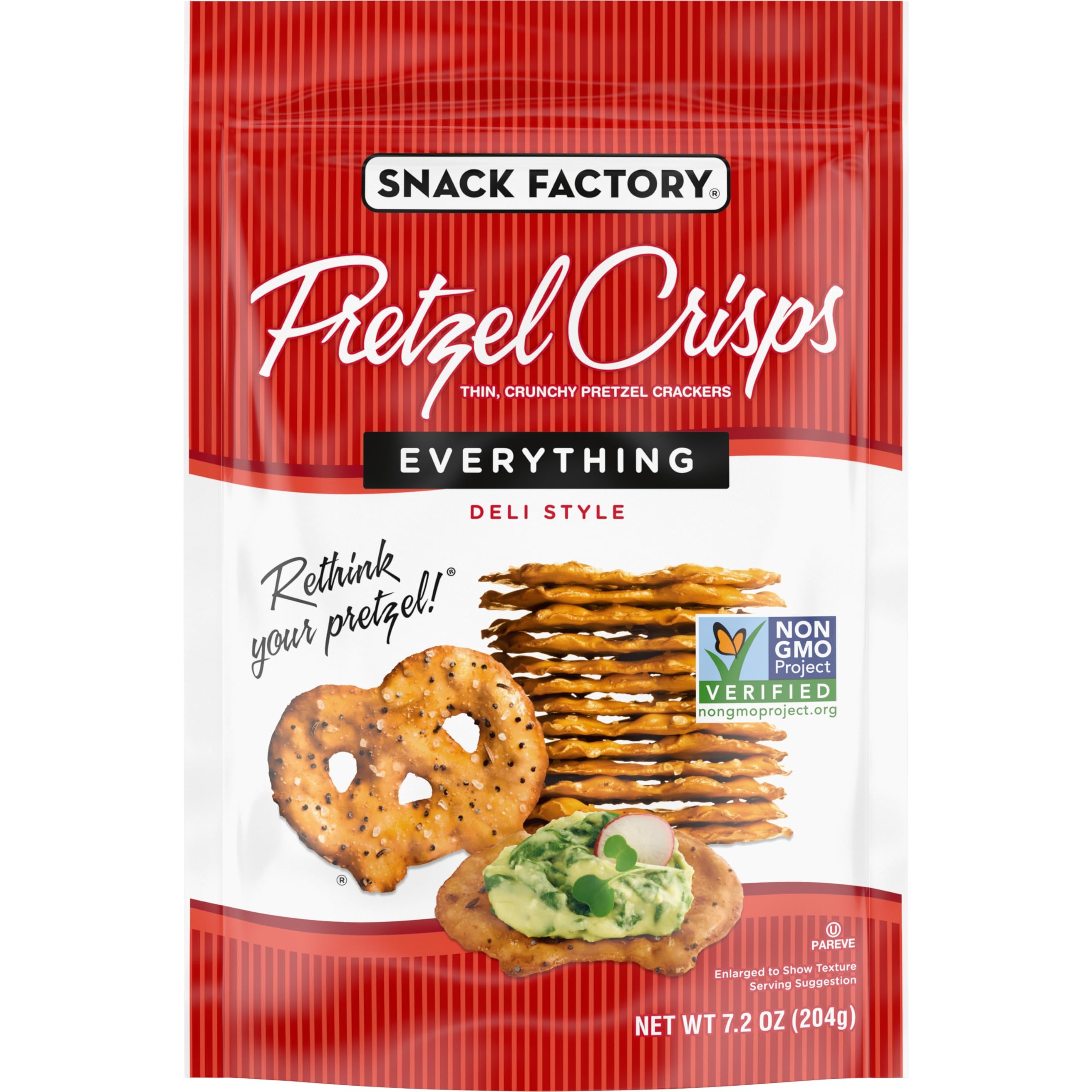 Pretzel Crisps Everything 7.2 OZ