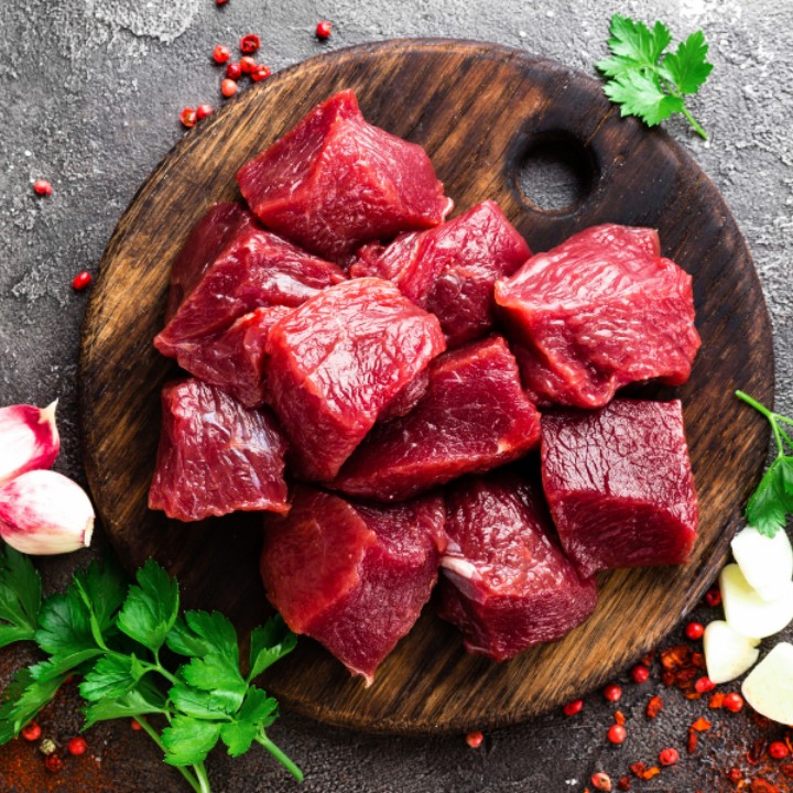 Lean Beef Boti Cubes 3 LB