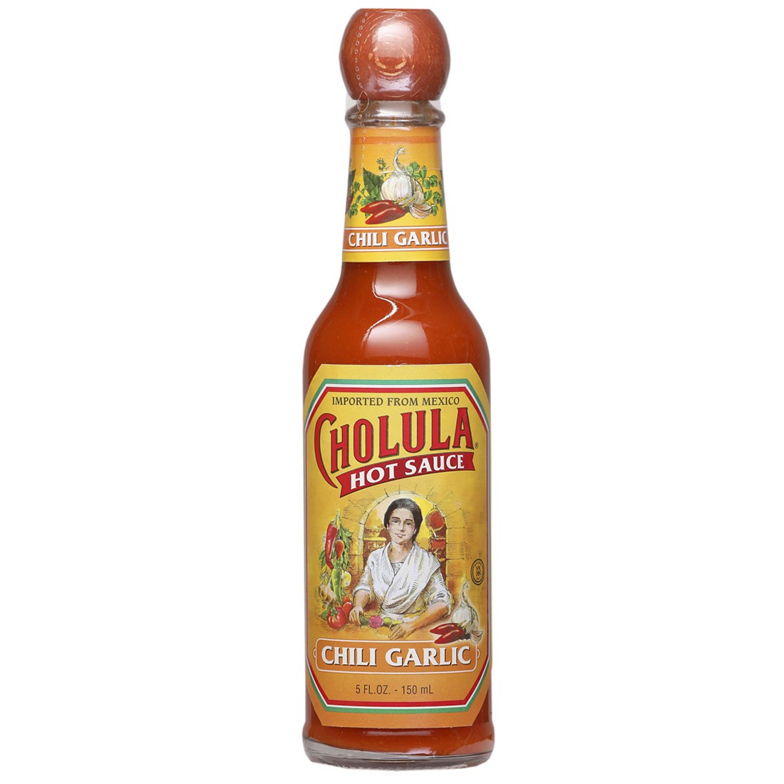 CHOLULA CHILI GARLIC HOT SAUCE 0.31 Lbs