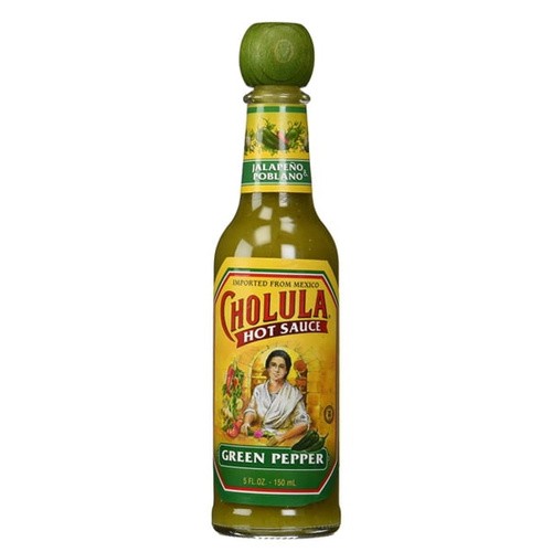 CHOLULA GREEN PEPPER HOT SAUCE 0.31 Lbs
