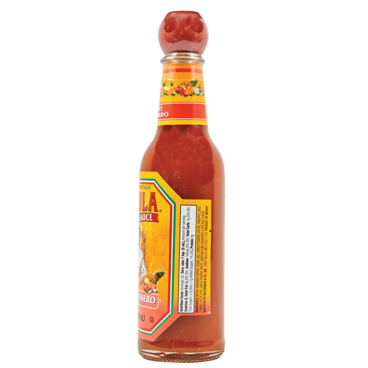 CHOLULA   HOT SAUCE HOT HABANERO 0.31 Lbs