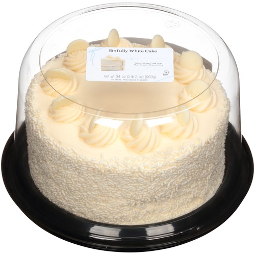 RICH'S SINFULLY WHITE CAKE               1 OZ
