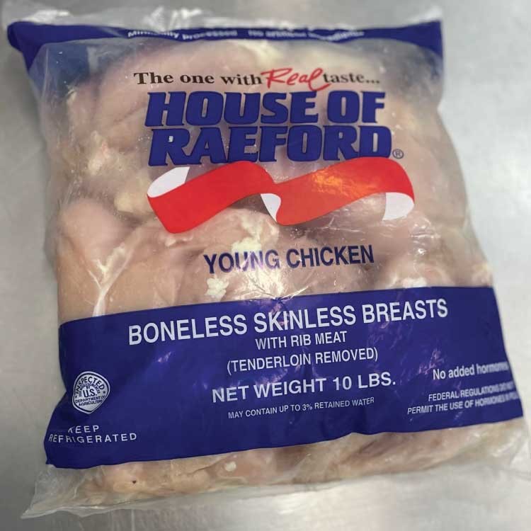 Chicken Breast Bless Bag 10 LBS