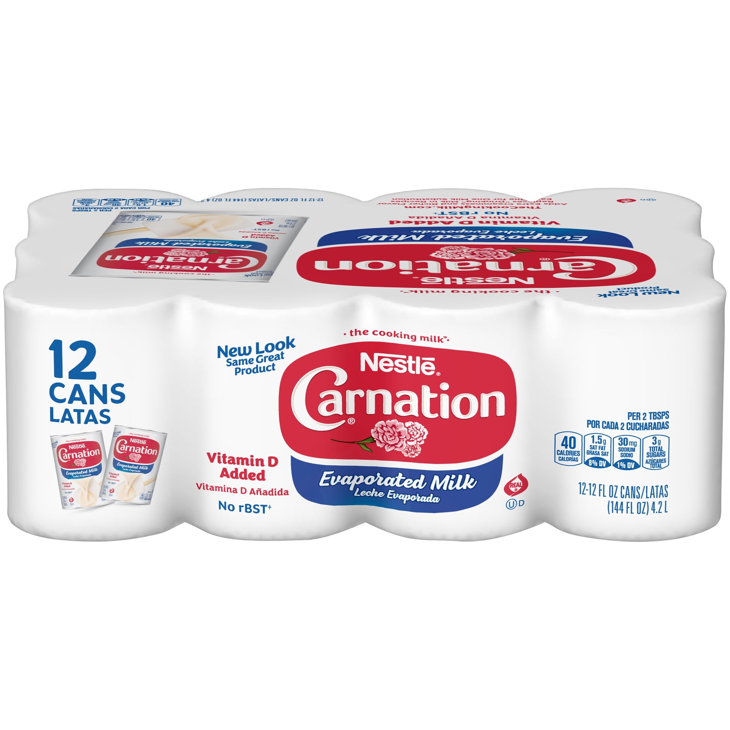 NESTLE CARNATION EVAPORATED MILK 12 PACK