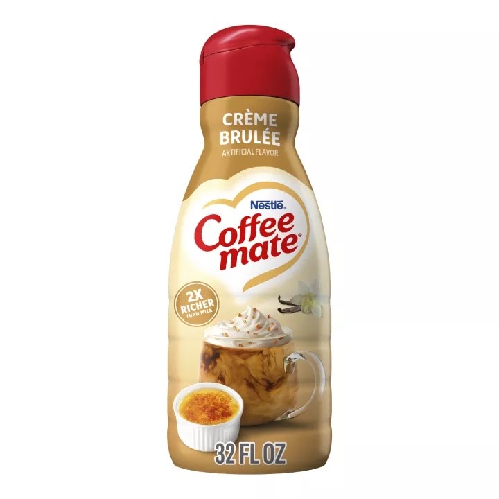 COFFE MATE CREME BRULEE CREAMER          32 OZ