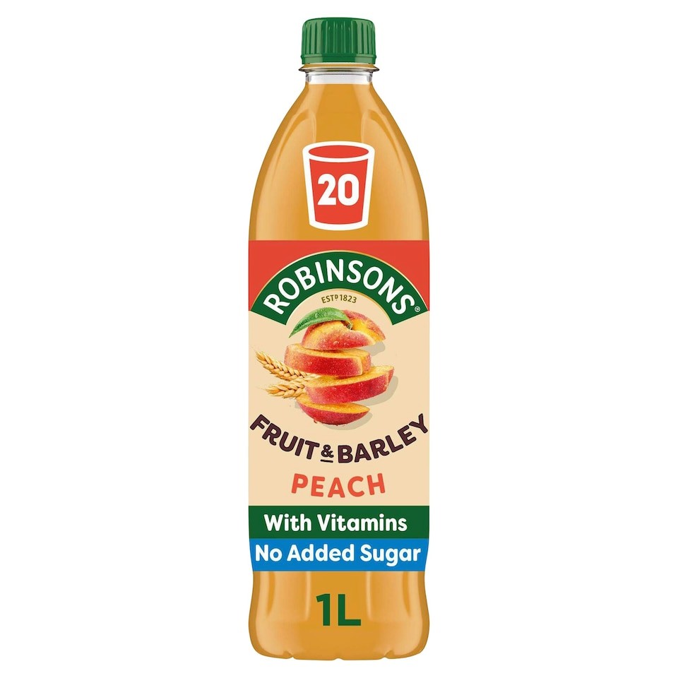 Robinsons Barley Water Peach  1 LTR