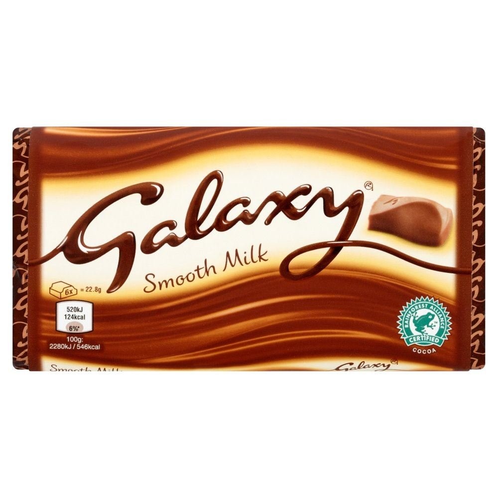 GALAXY MILK BLOCK 114 GM