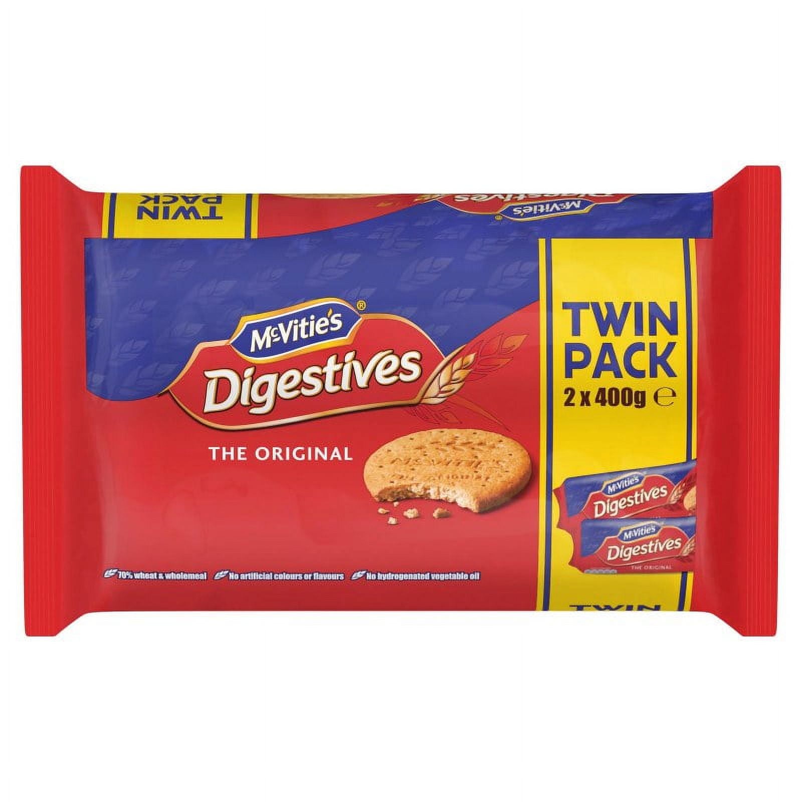 MCVITIES DIGESTIVES TWIN PACK 400 GM