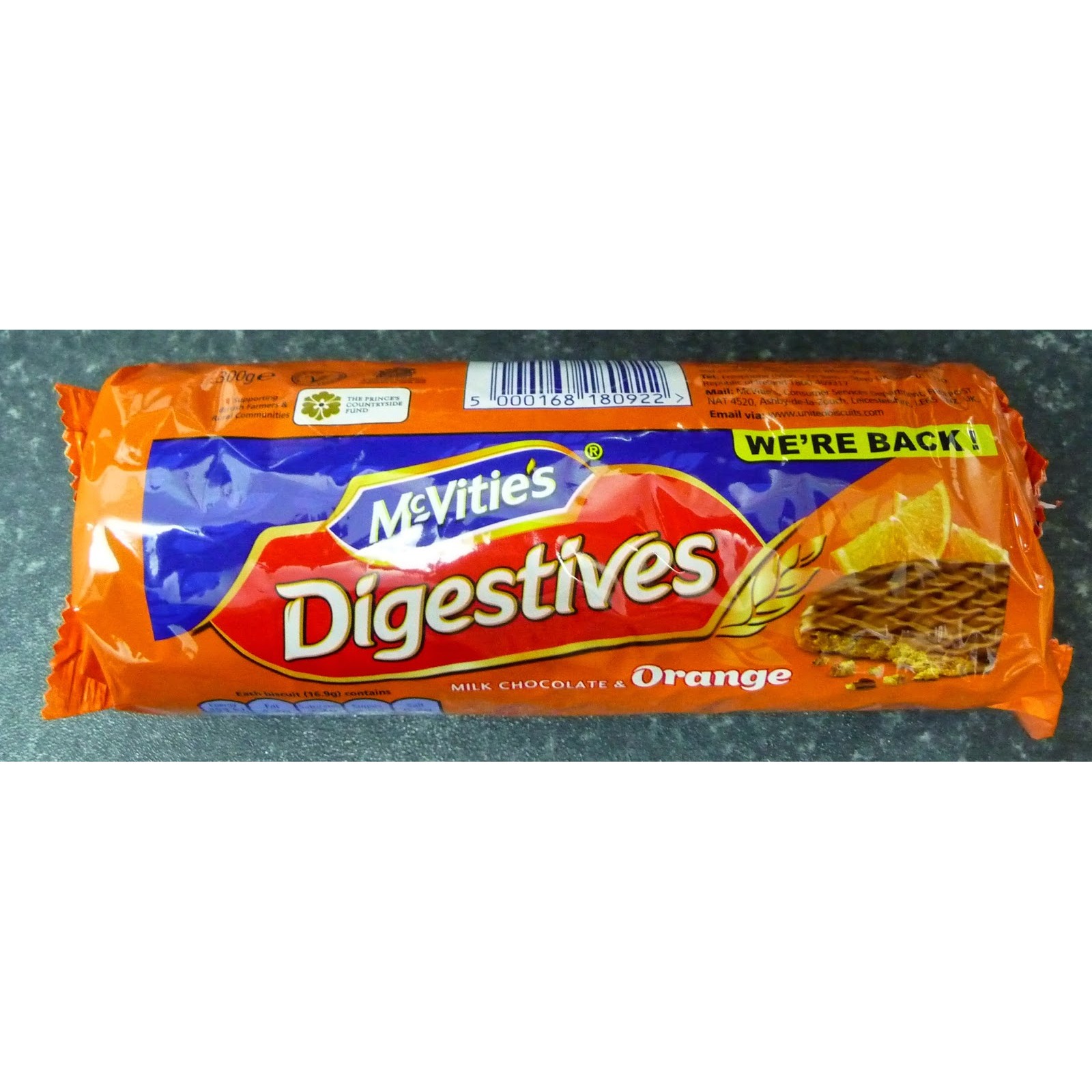 MCVITES.DIGESTIVE ORANGE 300 GM