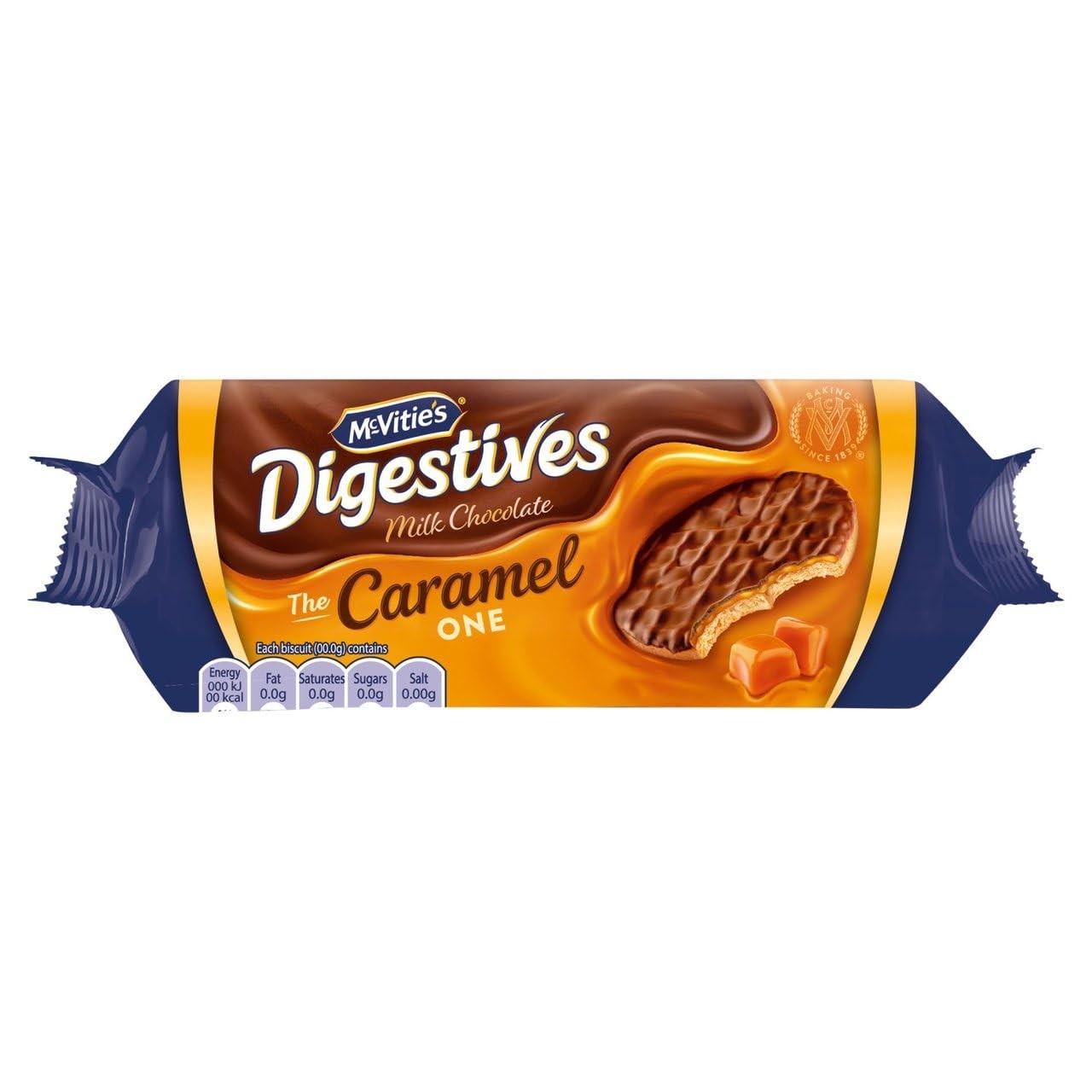 MCVITIES DIGESTIVE CARAMEL 250 GM