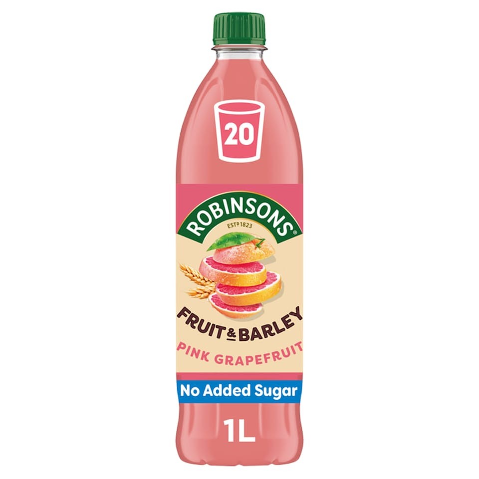 Robinsons Barley Water Pink Grapefruit  1 LTR