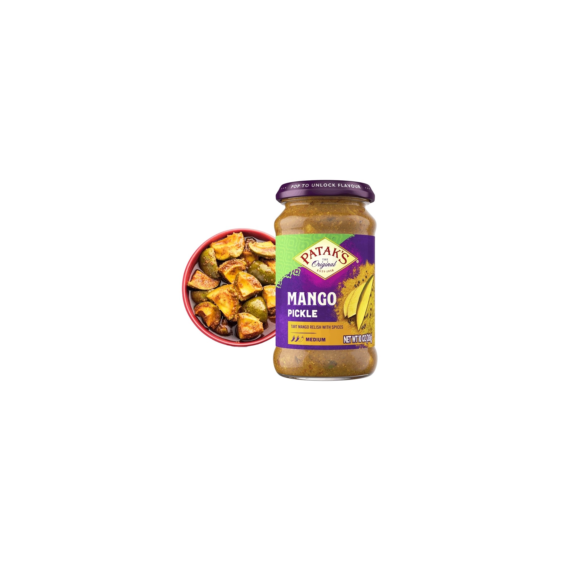 Mango Pickle Mild Pataks 283 GM