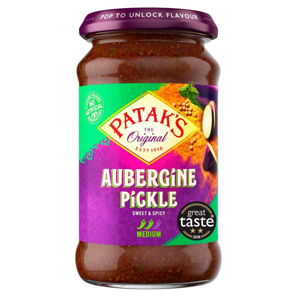 PATAK'S AUBERGINE PICKLE 312 GM