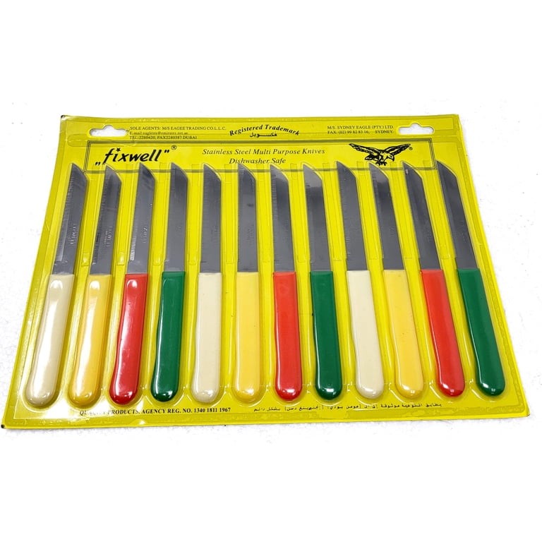FIXWELL KNIVES 12 PCS