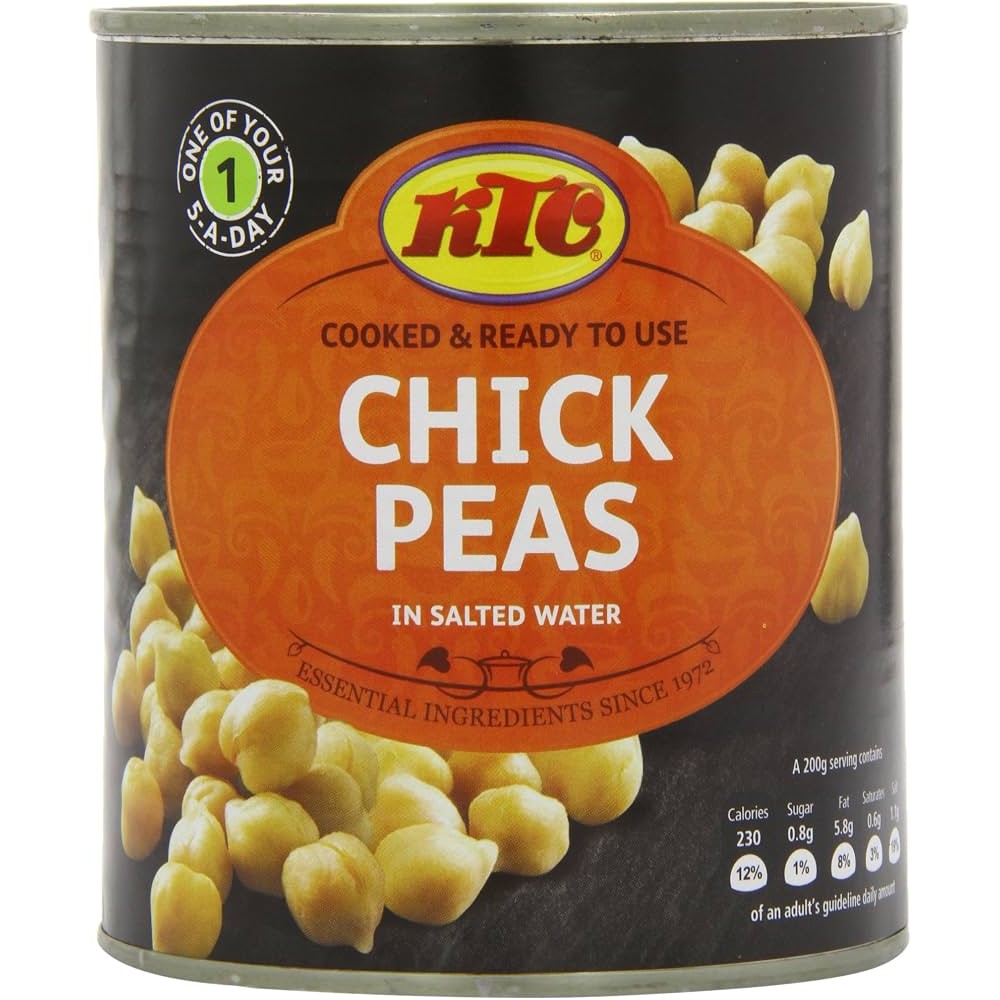 Ktc Chick Peas 800 GM