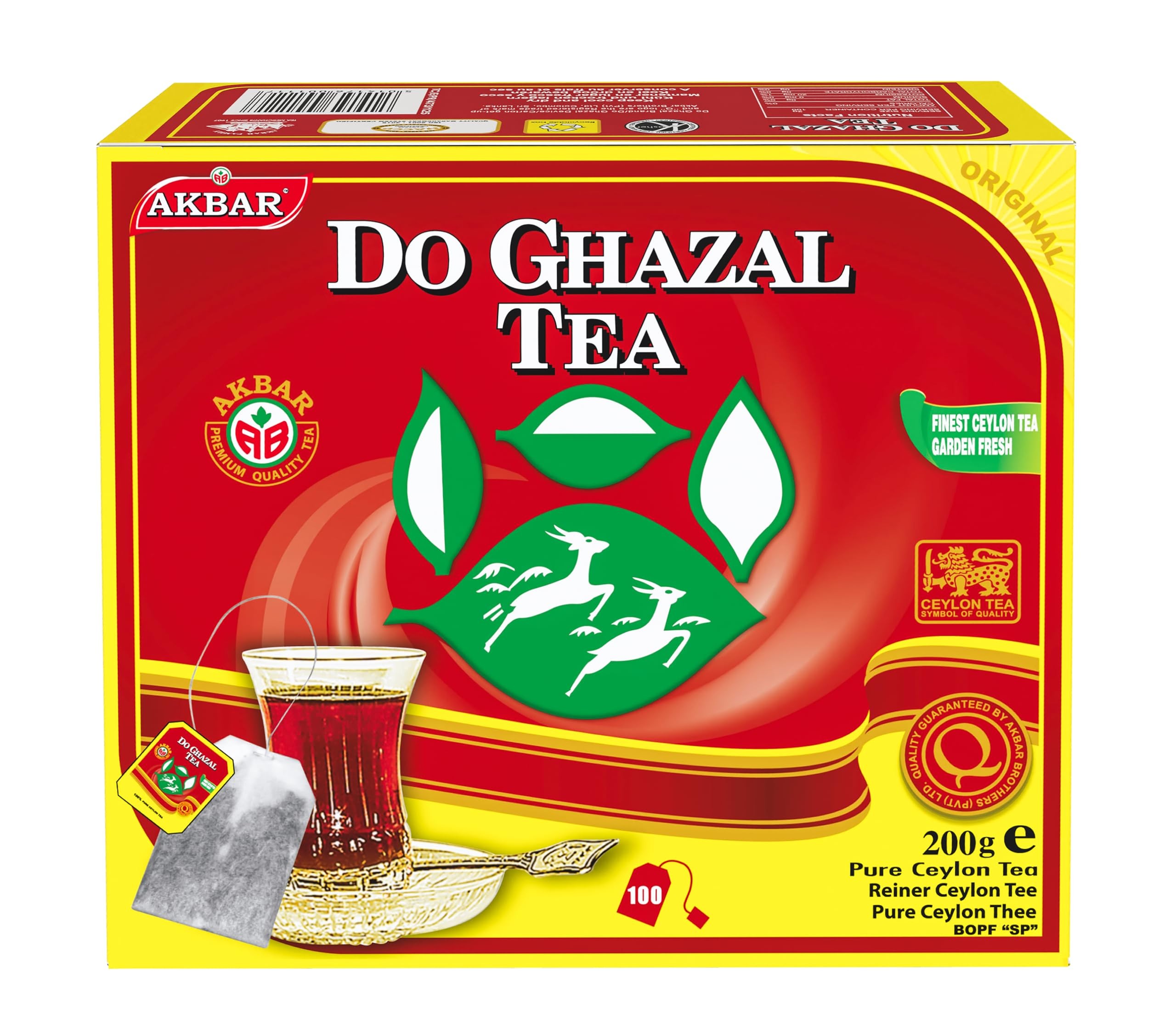 Do Ghazal Tea Red 2g 100 BAG