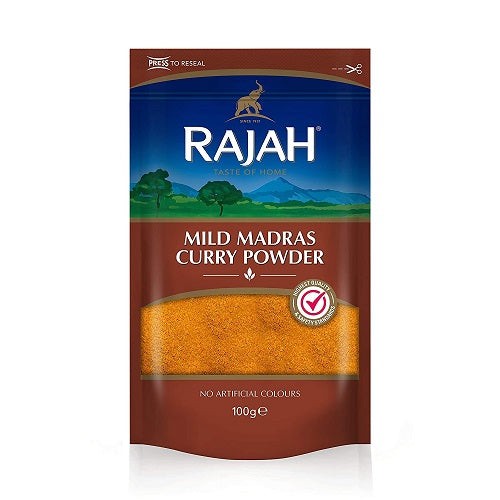 RAJAH MADRAS CURRY POWDER MILD 100 GM