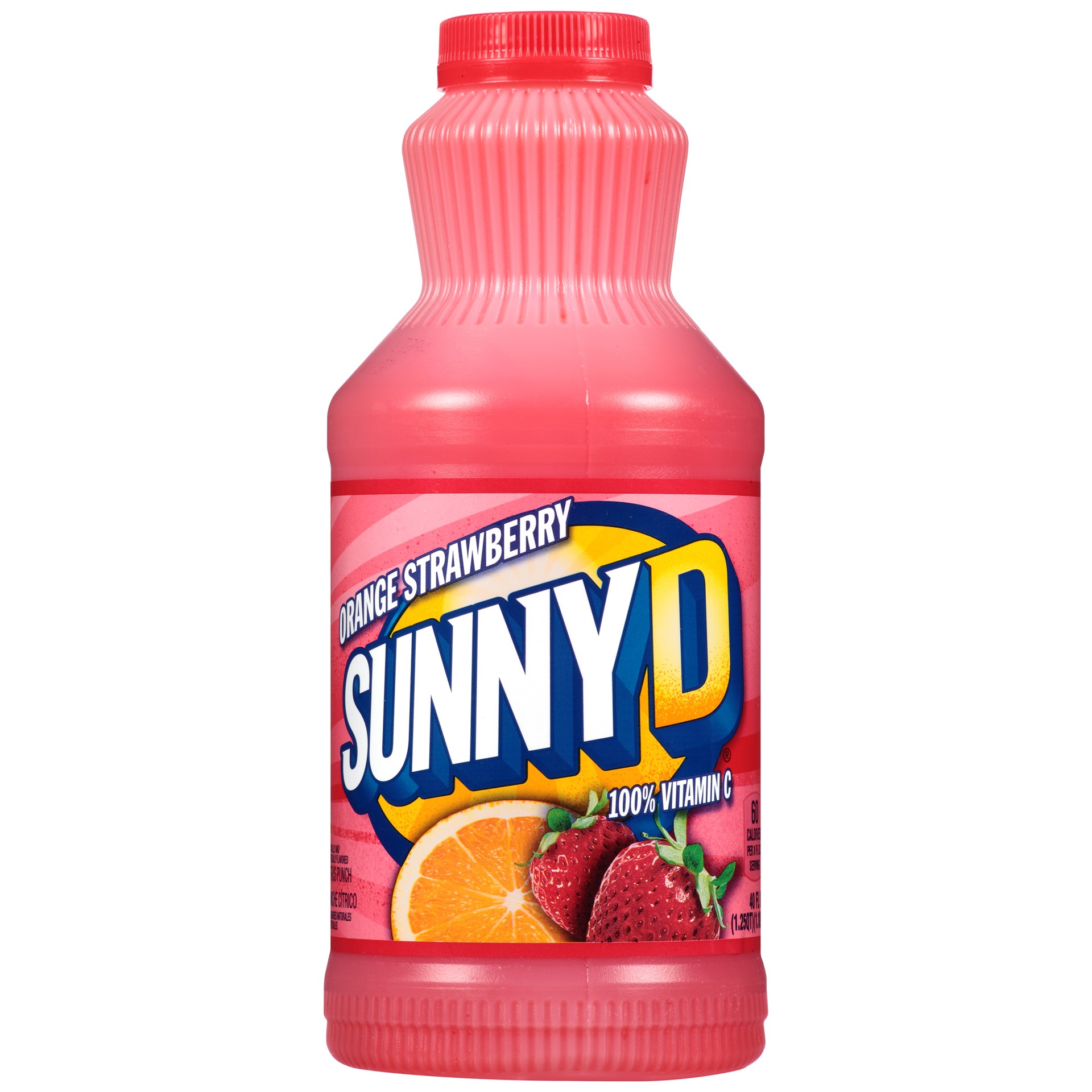 Sunny D Citrus Punch Orange Fused Strawberry 64 FLOZ