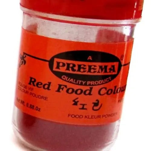 PREEMA FOOD COLOR RED 25 GM