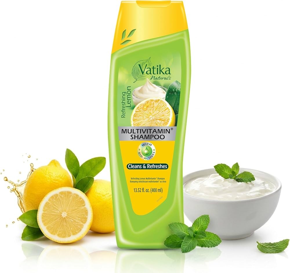 DABUR VATIKA SHAMPOO LEMON AND YOGURT 400 ML