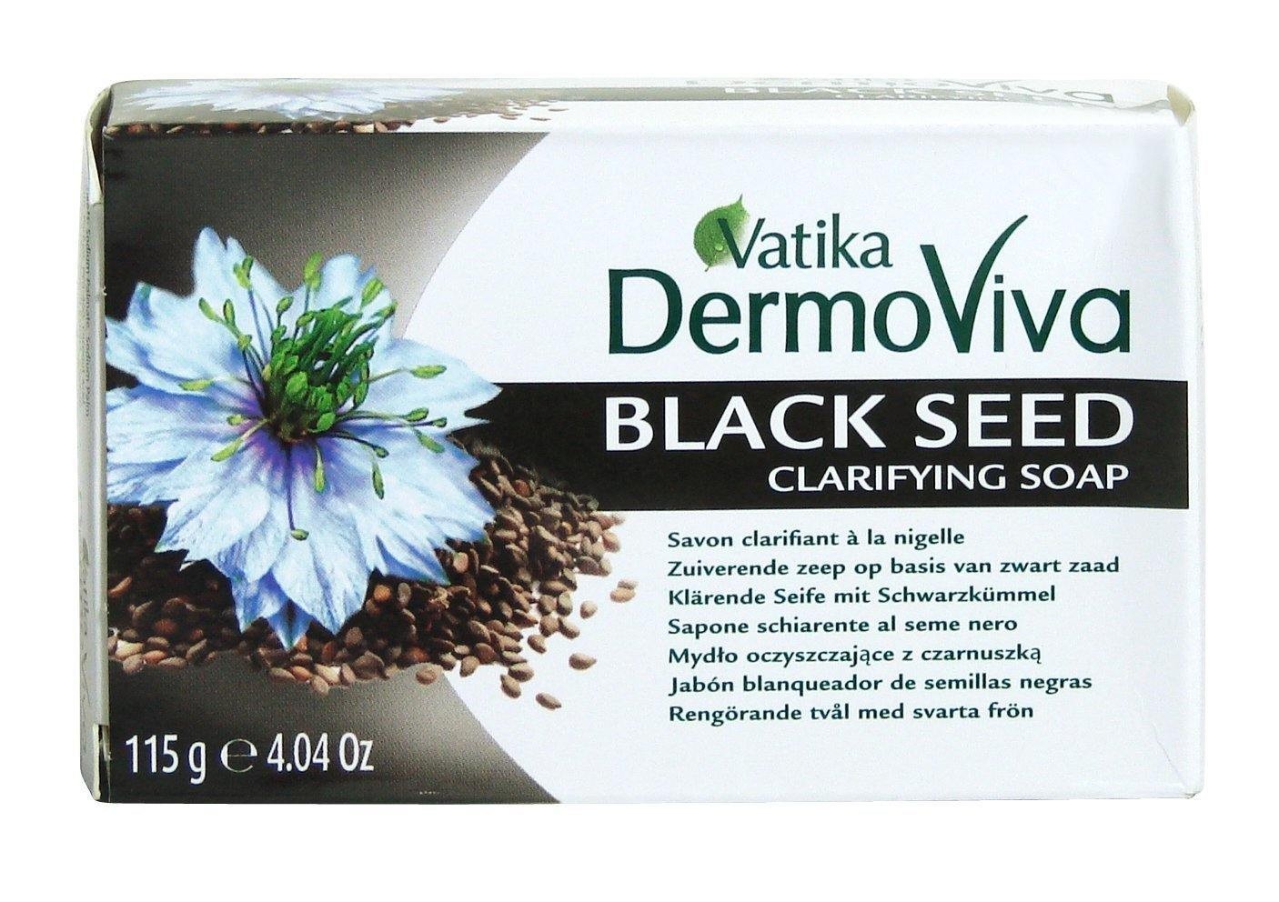 DABUR VATIKA DERMOVIVA SOAP BLACK SEED 115 GM
