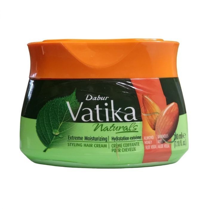 DABUR VATIKA HAIR CREAM ALMOND HONEY ALOE V 210 ML