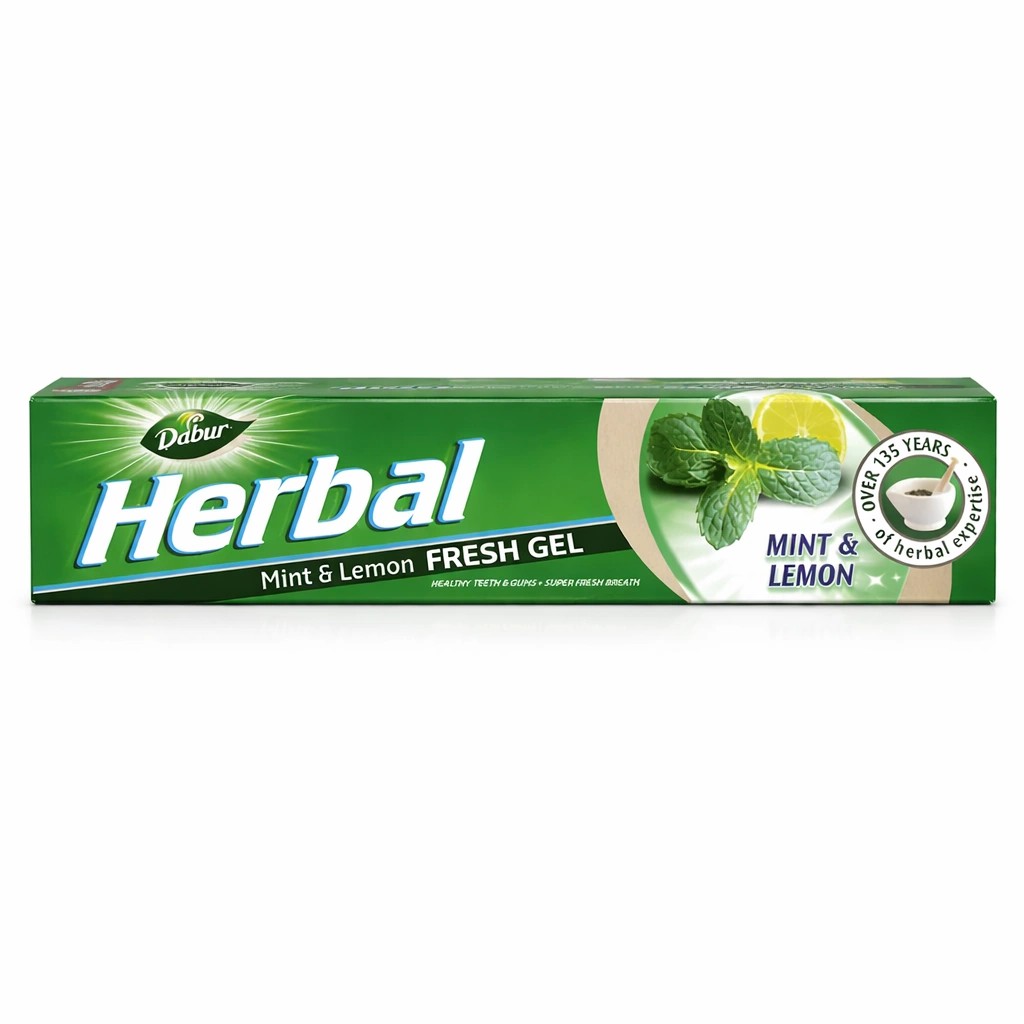 DABUR HERBAL MINT N LEMON TOOTHPASTE 100 ML