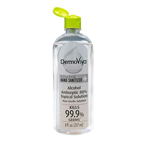 DERMOVIVA HAND SANITIZER 8 FLOZ