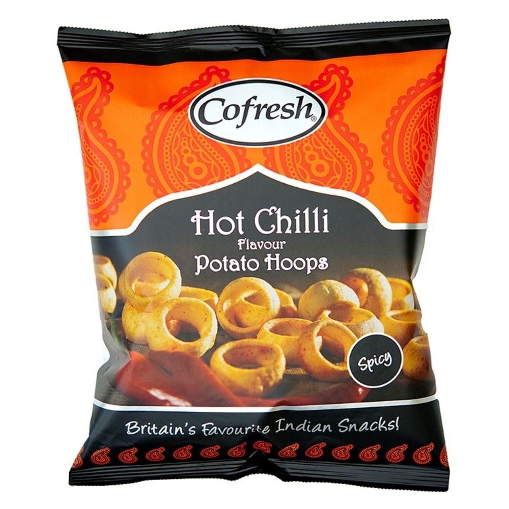 Cofresh Hot Chilli Hoops 80 GM